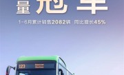 比亚迪获半年度新能源客车出口销量冠军：同比大增45%！