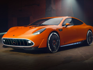 AMG GT XX概念车全球首发：3轴向磁通电机、1360马力！