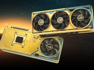 全球最贵显卡！华硕ROG Astral RTX 5090 Dhahab最低50000元：用了6.5克黄金！