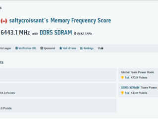 内存超频新世界记录诞生！惊人的DDR5-12886MT/s！