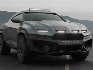 史上最硬核超跑！Rezvani Knight官图泄露：兰博基尼穿上防弹衣！