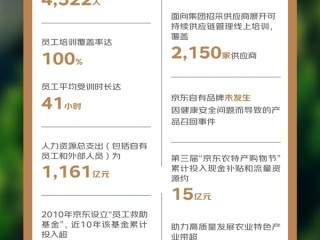 京东公布2024年ESG报告：一线员工超40万 80%来自农村！