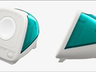 苹果经典iMac G3缩小回归：变身成Apple Watch充电底座！